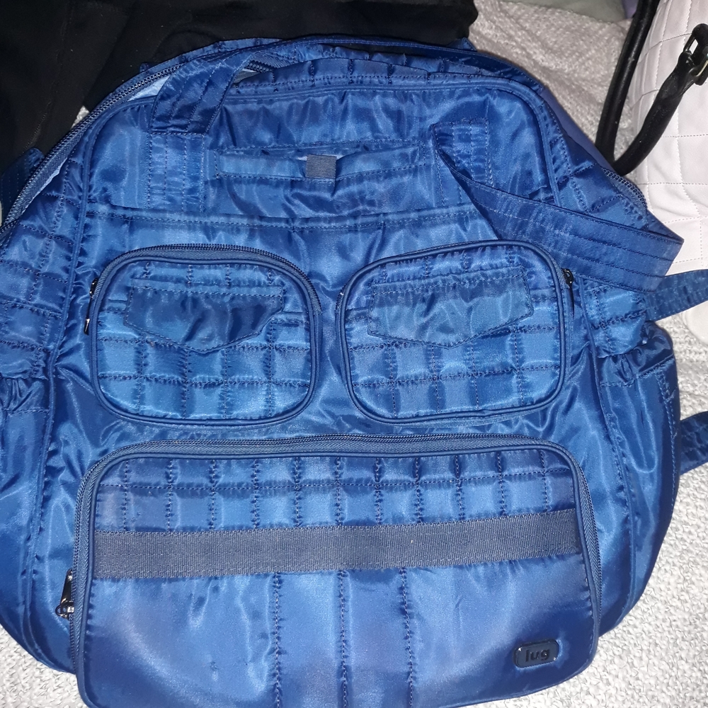 Lug Navy Quilted Men's Backpack